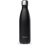 Tianyi-Qwetch - Bouteille Isotherme - Matt Noir 500ml - Gourde Nomade Inox - 24h Froid Et 12h Chaud - Etanche & Sans Bpa - Gourde Isotherme Pour Sport, Voyage, Bureau, Randonnée