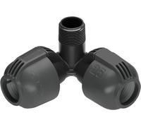 Tianyi-Raccord D'angle Mâle De : Raccord Pour Raccordement De La Turbine Escamotable T 380 Dans Les Coins, 25 Mm X 3/4 Pouce, Technologie De Raccordement Quick&easy (2783-20)