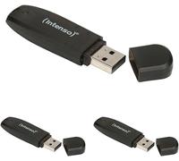 TIANYI-Rainbow Clé USB Drive 2.0 16 Go Noir (Lot de 3)