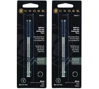 Tianyi-Recharge 8910-1 Roller - Adaptée Aux Rollers Cross - Pointe Fine - Encre Noire - Lot De 2