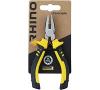 TIANYI-RHINO - Mini pince universelle 115 mm à forte démultiplication - Fabriqué en Acier haute qualité - Coupe & Serre - Longueur 115 mm - Manche ergonomique bi-matière - Garantie à vie