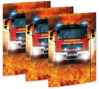 Tianyi-Rnk - Verlag Rnk 45362-3 - Chemise À Dessin On Fire 310 X 440 Mm, 3 Pièces, Din A3, Avec Fermeture Élastique