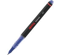 Tianyi-Rotring Stylo Roller Pointe Fine (0,7 Mm) Pour Une Écriture Fluide Encre Bleue 12 Unités