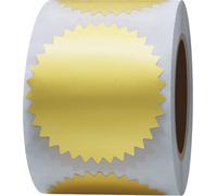 Tianyi-Rouleau D'autocollants Dorés Hybsk - 5,1 Cm - Gaufrettes Pour Sceller Des Certificats - Pour Travaux Manuels