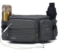 Tianyi-Running Waist Bag Fanny Pack Bum Bag With Two Invisible Bottle Holder For Men Women Hiking, Running, Dog Walking