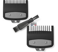 Tianyi-Sabots Tondeuse Pour Dégradé (1.5 + 3mm + Brosse) Lot De 2 Sabots Compatible Avec Les Tondeuses Wahl ¿Garantie A Vie¿ Peigne Tondeuse Sabots Pour Tondeuses - Pièce Detachees Accessoire Coiffeu