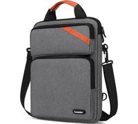 TIANYI-Sac à bandoulière pour ordinateur portable 13-13,3"" - Double poches verticales - Sac à main pour MacBook 13,3