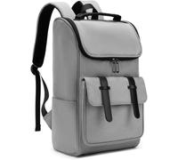 TIANYI-Sac a Dos Homme d'affaire Ordinateur 15.6 Pouces Sac a Dos Femme Elegant Imperméable pour Collège Travail Voyage-Gris Gris