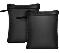 Tianyi-Sac À Linge Sale Voyage Impermeable Grand Sac De Rangement En Tissu Pliable Vêtements Mouillés Organisateur Lot De 2 Wet Dry Bag Pour Sport Maillots De Bain Natation Plage Gym (50x60cm)