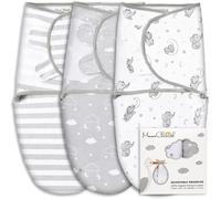 Tianyi-Sac D'emmaillotage Pour Bébé, Couverture En Coton Biologique, Sac De Nuit Ajustable, Emmaillotage Facile Pour Garçon Fille 0-3 Mois, Essentiels Pour Bébés, Paquet De 3