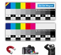 Tianyi-Sachverständigen-Zubehör® Colorchecker [Set De 2] Règle De Couleur [Aimant] Calibrage Des Caméras Photographie Datacolor Spydercheckr24 Carte De Correction Des Couleurs Photographique