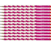 Tianyi-Stabilo Easygraph S Crayon Triangulaire Pour Droitier Dureté Hb 12er Pack Rose Bonbon