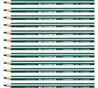 Tianyi-Stabilo Trio Crayon De Couleur Triangulaire Vert Lot De 12