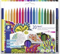 Tianyi-Staedtler 326 C20g Lot De 20 Feutres À Pointe Fibre En Carton Couleurs Assorties