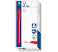 Tianyi-Staedtler - Ball 4320f - Stylo-Bille Triangulaire Pointe Moyenne 1 Mm Rouge - 4320 M-2