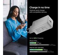 Tianyi-Steadiboost Chargeur Usb C 27w Power Delivery Compatible Avec Iphone 13 12 Mini 12 Pro Max Se 2020 11 11 Pro 11 Pro Max Xr Xs Xs Max Ipad Et Galaxy S20 S10 Note 20 Ultra 10 Plus Et Plus