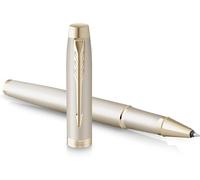 Tianyi-Stylo Roller Im Monochrome Encre Noire Finition Et Garnitures Champagne Pointe Fine Coffret Cadeau