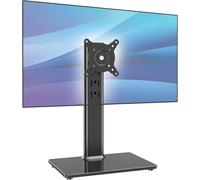TIANYI-Support de bureau sur pied pour écran de 13"" à 32"" avec pivot, hauteur réglable, rotation, peut contenir un (1) écran jusqu'à 35 kg AX05TB01