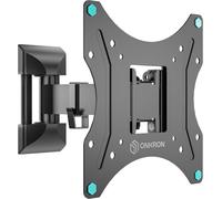 TIANYI-Support TV Mural de 17 à 43 Pouces - Bras pour Moniteur avec Un Poids de 35 kg - VESA Max 200x200 - Inclinable Pivotant NP24-B Noir