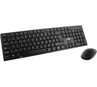 TIANYI-T`NB Clavier et Souris sans Fil Radiofréquence, Clavier AZERTY Français, Compact, Confortable Et Silencieux, Raccourcis Multimédia, Souris Haute Autonomie, Clics Silencieux, Windows/Linux \u20