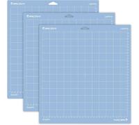 Tianyi-Tapis De Découpe Pour Cricut Maker 3/Maker/Explore 3/Air 2/Air/One Léger Grip Pour Tapis De Découpe Adhésif Cricut 30,5 X 30,5 Cm Lot De 3 - Bleu