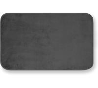 Tianyi-Tappeto Merlino 40x70 Antracite Tapis Merlin 40 X 70 Cm, Ultra Absorbant, Anthracite, Breveté, Fabriqué En Italie, Polyester Microfiber