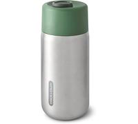 Tianyi-- Tasse De Voyage Isotherme - Mug En Acier Inoxydable 100% Étanche - Couvercle Verrouillable - 6h De Chaud, 8h De Froid - 340ml - Argenté/Olive