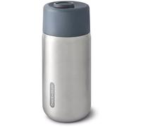 Tianyi-- Tasse De Voyage Isotherme - Mug En Acier Inoxydable 100% Étanche - Couvercle Verrouillable - 6h De Chaud, 8h De Froid - 340ml - Argenté/Océan