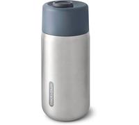 Tianyi-- Tasse De Voyage Isotherme - Mug En Acier Inoxydable 100% Étanche - Couvercle Verrouillable - 6h De Chaud, 8h De Froid - 340ml - Argenté/Ardoise