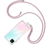 Tianyi-Téléphone Tour De Cou, Universelle Capes De Collier De Longe Compatibles Avec Plupart Des Smartphones (Rose/Violet)