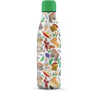 Tianyi-The Steel Bottle - Bouteille Isotherme En Acier Inoxydable, Isolation Sous Vide À Double Paroi, Capacité 500 Ml, Fermeture Hermétique, Bouteille D'eau Portable (City - Rome)