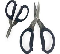 Tianyi-Tim Holtz ¿ Ensemble De Ciseaux Pour Gaucher ¿ Comprend Une Cisaille En Titane De 17,8 Cm Et Une Mini Cisaille De 12,7 Cm Avec Revêtement Anti-Adhésif Et Lames Micro-Dentelées