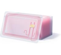 TIANYI-Timeskey 50pcs Transparent NFC Tag 215 Ntag215 NFC Carte NFC Compatibles avec Amiibo Tagmo Fonctionne avec Android Et Tous Les Téléphones NFC Enabled