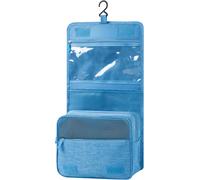 Tianyi-Trousse De Toilette, Pliable Grande Trousse De Toilette Voyage Pour Hommes Et Femmes,Multifonction Imperméable Sac Cosmétique Organisateur De Voyage Avec Crochets