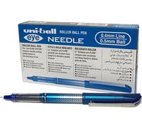 Tianyi-Uni-Ball Ub185s B Roller Encre Liquide Eye Needle Point 0,5 Mm Bleu Lot De 12