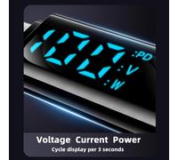 Tianyi-Usb-C Pd 65 W Ladung Typ-C Eingang Zu Dc 4,0 X 1,3 Mm Hohlsteckerstecker Smart Led-Anzeige 100 W Ausgang 20 V 5 A Ladeanschluss Für Laptop