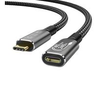 TIANYI-usb4 8K 0.8m câble Thunderbolt 4 compatible USB4 Type C mâle femelle rallonge ultra HD 8K@60Hz 100W charge 40gbps transfert de données compatible avec SSD externe egpu USBC dock