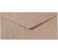 Tianyi-Vaessen Creative Grandes Florence Enveloppes Rectangulaires, Marron Kraft, Pour Cartes, Ensemble De 25, Cartes Assorties Disponibles