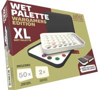 TIANYI-, Wargamers Edition XL Wet Palette - Humide pour Peintures acryliques Comprenant 50 Feuilles Hydrographiques, 2 Mousses Hydrographiques Et Un Espace De Rangement pour Les Pinceaux