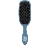 Tianyi-Wetbrush Shine Enhancer Brosse Avec Des Poils Doux Intelliflex Et Des Soies Naturelles De Sanglier Pour Aider À Distribuer Les Huiles Naturelles Des Cheveux Sans Les Casser, En Bleu Élémentair