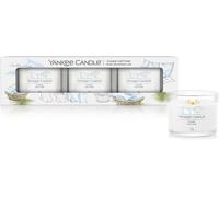 Tianyi-Yankee Candle Coffret Cadeau De Bougies Parfumées Bougies Votives Remplies « Coton Frais » Mélange De Cires De Soja Lot De 3