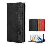 TIANYUE Coque Fairphone 6+/Fairphone 6 Cover avec Fonction de Support, Fermeture Magnétique, avec Rangements Porte-Cartes de Crédi-Le Noir