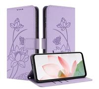 TIANYUE Coque Honor X8c 4G, Rétro Portefeuille Phone Cover avec [Fonction de Support] [Cadre Durable], Flip Case pour Honor X8c 4G-Violet