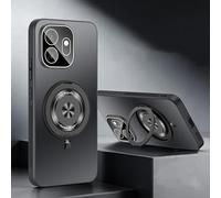 TIANYUE Coque magnétique pour OnePlus 15T, Coque Ultra-Mince avec Protecteur d'objectif, Compatible avec Mag-Safe, Prend en Charge la Charge sans Fil, Cover pour OnePlus 15T-Noir