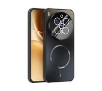 TIANYUE Coque Magnétique pour Vivo X300 Pro, Compatible avec Mag-Safe, Bague Magnétique Intégrée, Étui Ultra-Fin pour PC Compatible avec Le Vivo X300 Pro-Noir