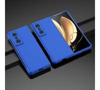 TIANYUE Coque pour Honor Magic V2, Housse Doublure Douce en Tissu Microfibre, Protection Lèvre Surélevée pour Écran & Caméra, Coque Silicone Liquide Etui pour Honor Magic V2-Bleu