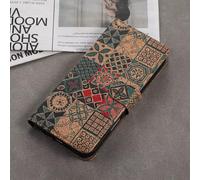 TIANYUE Coque pour Motorola Edge 50 Ultra, Étui Portefeuille en Cuir PU avec Support Intégré, Coque pour Motorola Edge 50 Ultra-Arbre Bleu