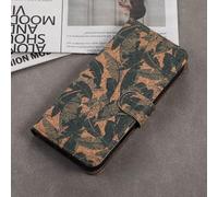 TIANYUE Coque pour Motorola Edge 50 Ultra, Étui Portefeuille en Cuir PU avec Support Intégré, Coque pour Motorola Edge 50 Ultra-Mangrove