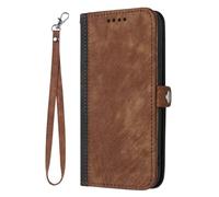 TIANYUE Coque pour Oukitel C51, avec [Fonction de Support] [Boucle latérale] [Emplacements pour Cartes], Cover pour Oukitel C51-Marron