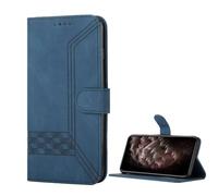 TIANYUE Coque pour Oukitel C51, PU Etui Housse en Cuir Portefeuille, Étui Housse avec à Rabat avec Support Magnétique Antichoc Étui pour Oukitel C51-Bleu
